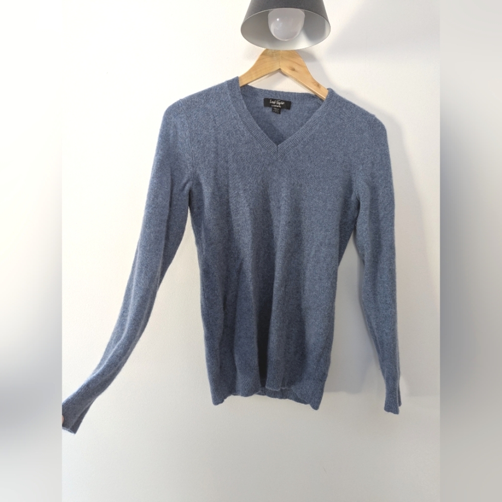 Sky Blue Cashmere Sweater Lord and Taylor